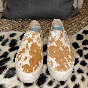 SeaVees CowHide Rancho Baja Platform Shoe in Sz 8
